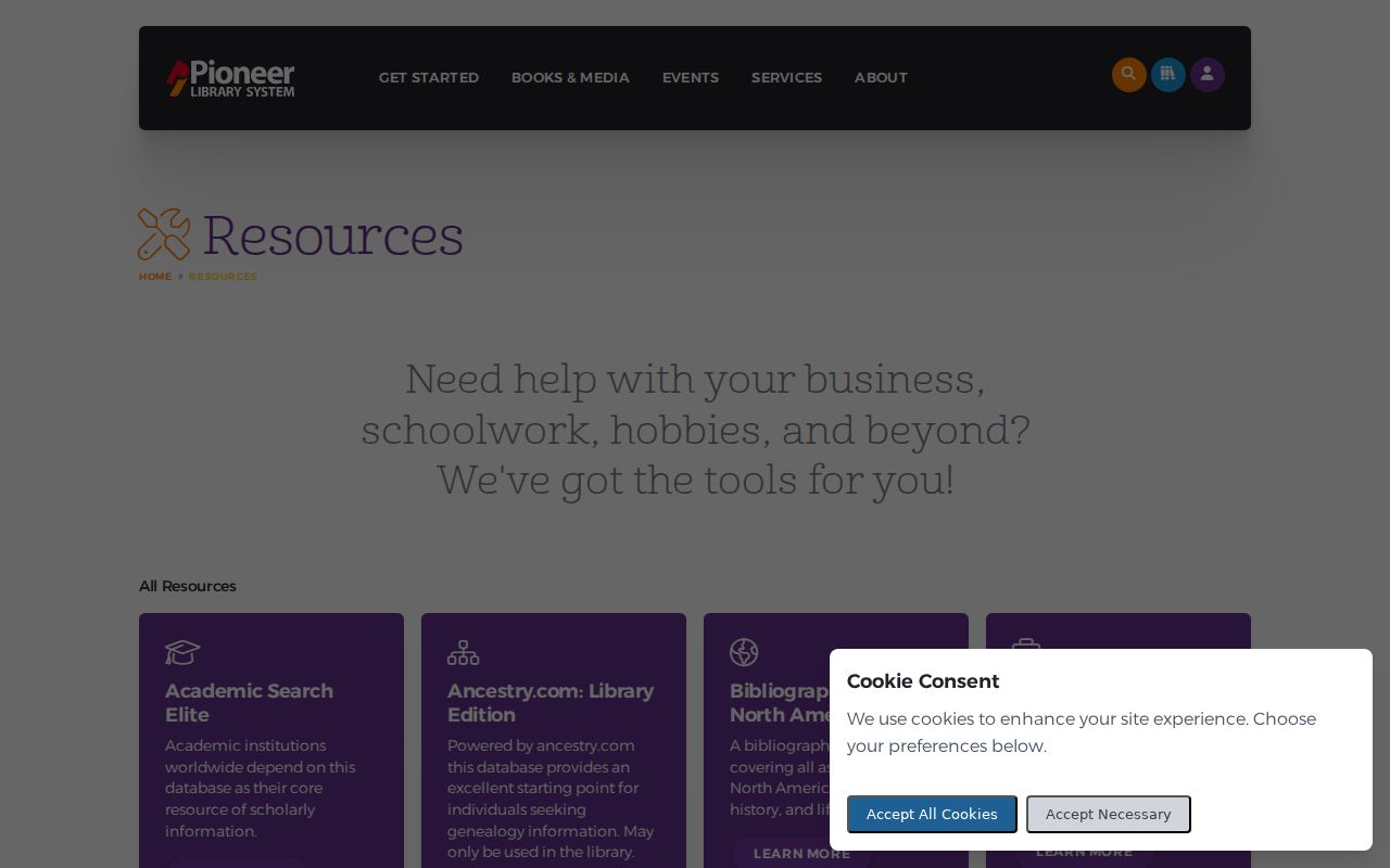 Norman residents directory Pioneer Library genealogy and newspaper resource access